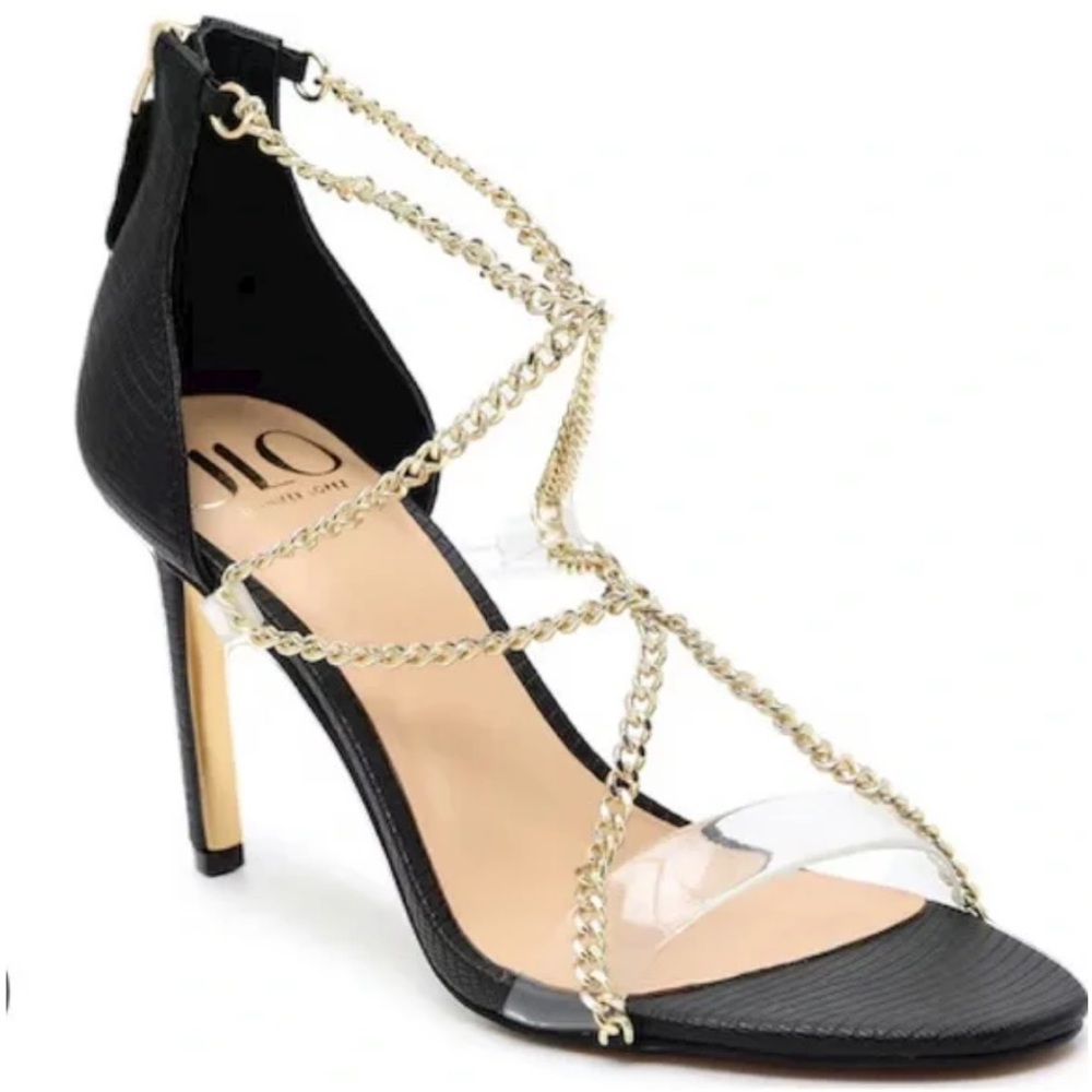 JLO DEBBYE women’s heels size 7 new in box
Never used.